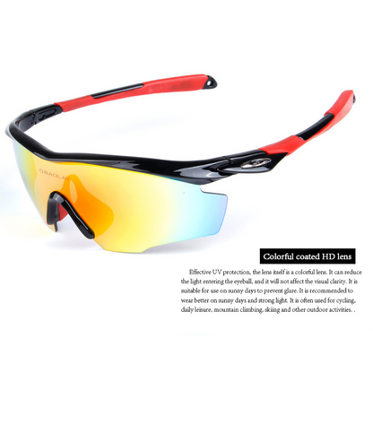 Cycling Glasses Sunglasses Polarized UV400 Lightweight Sports Plus Prescription insert